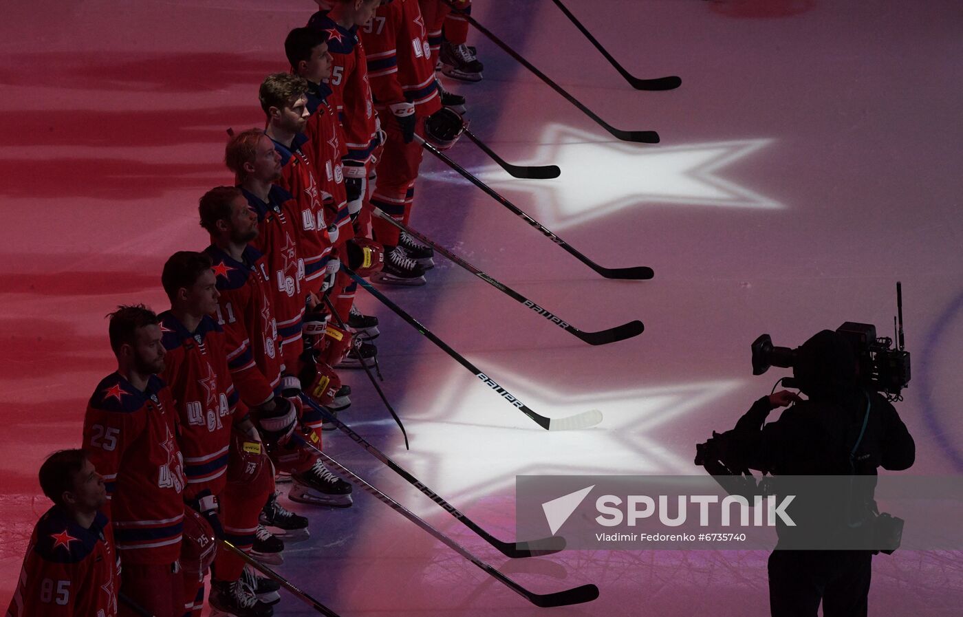 Russia Ice Hockey Kontinental League CSKA - Avangard