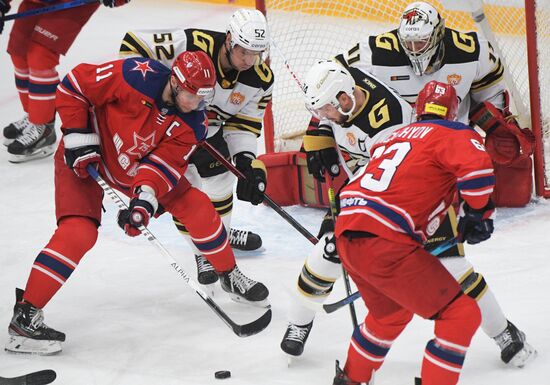 Russia Ice Hockey Kontinental League CSKA - Avangard