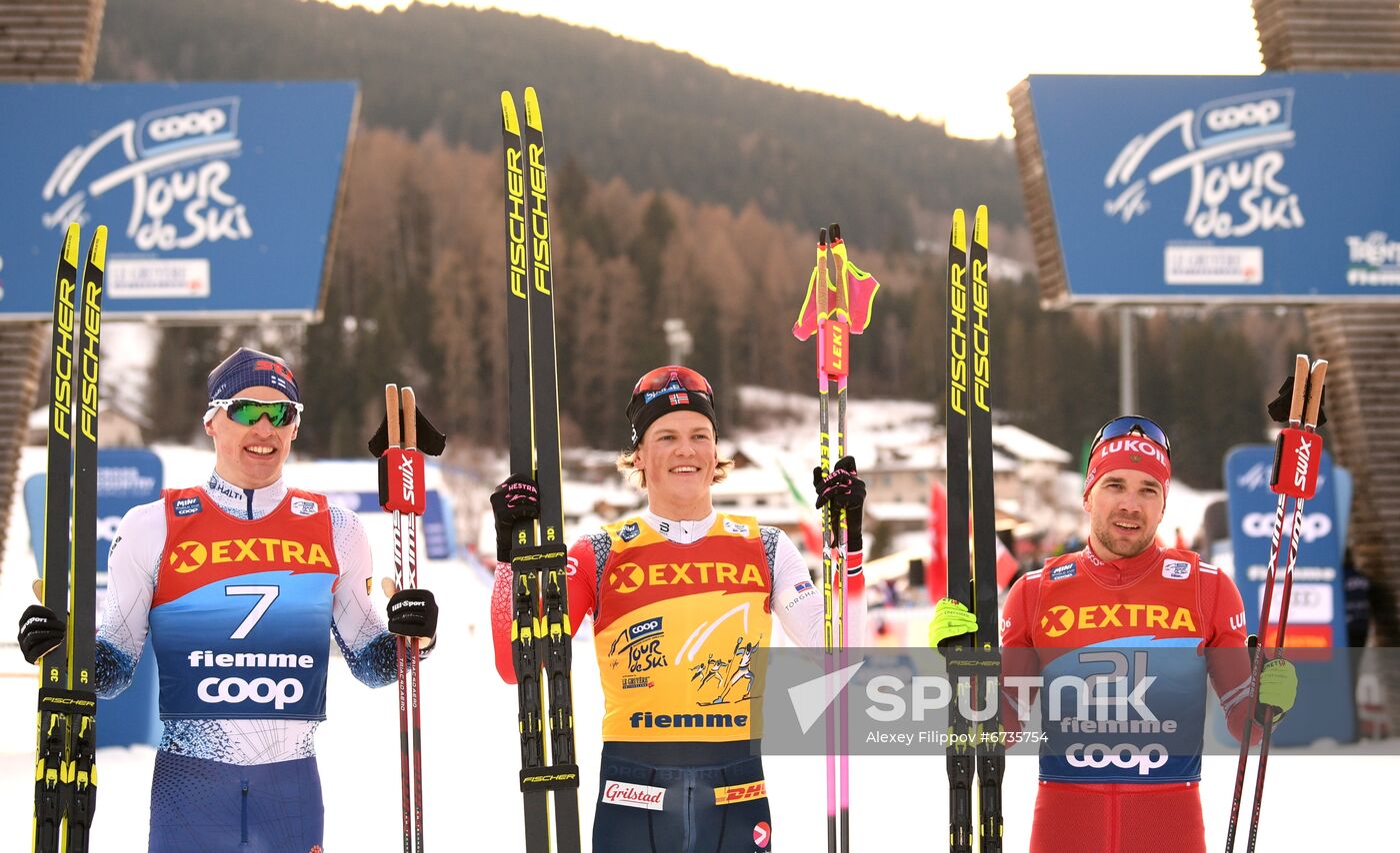 Italy Cross Country Skiing Tour de Ski Men