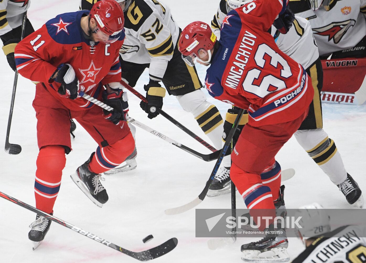 Russia Ice Hockey Kontinental League CSKA - Avangard