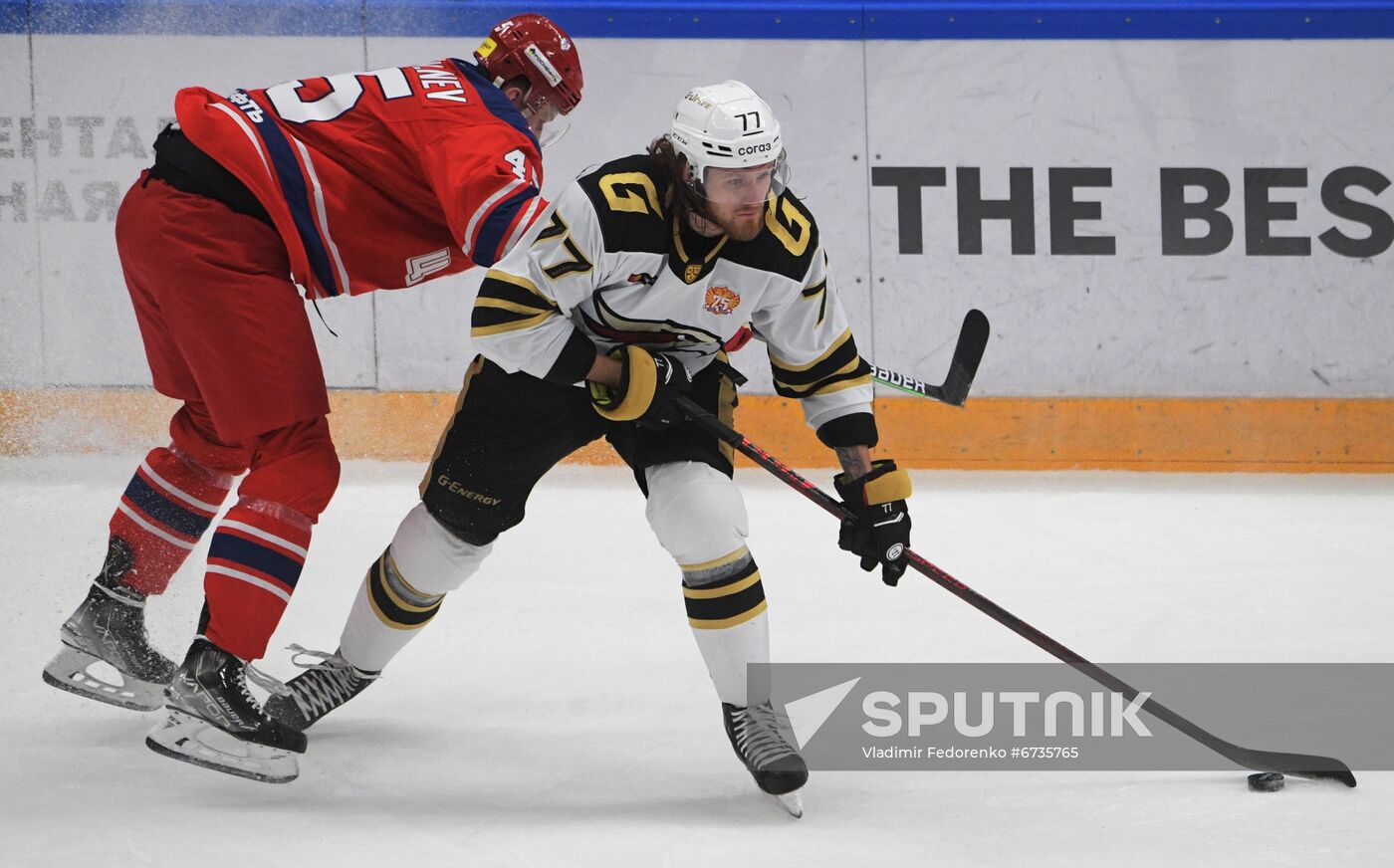 Russia Ice Hockey Kontinental League CSKA - Avangard