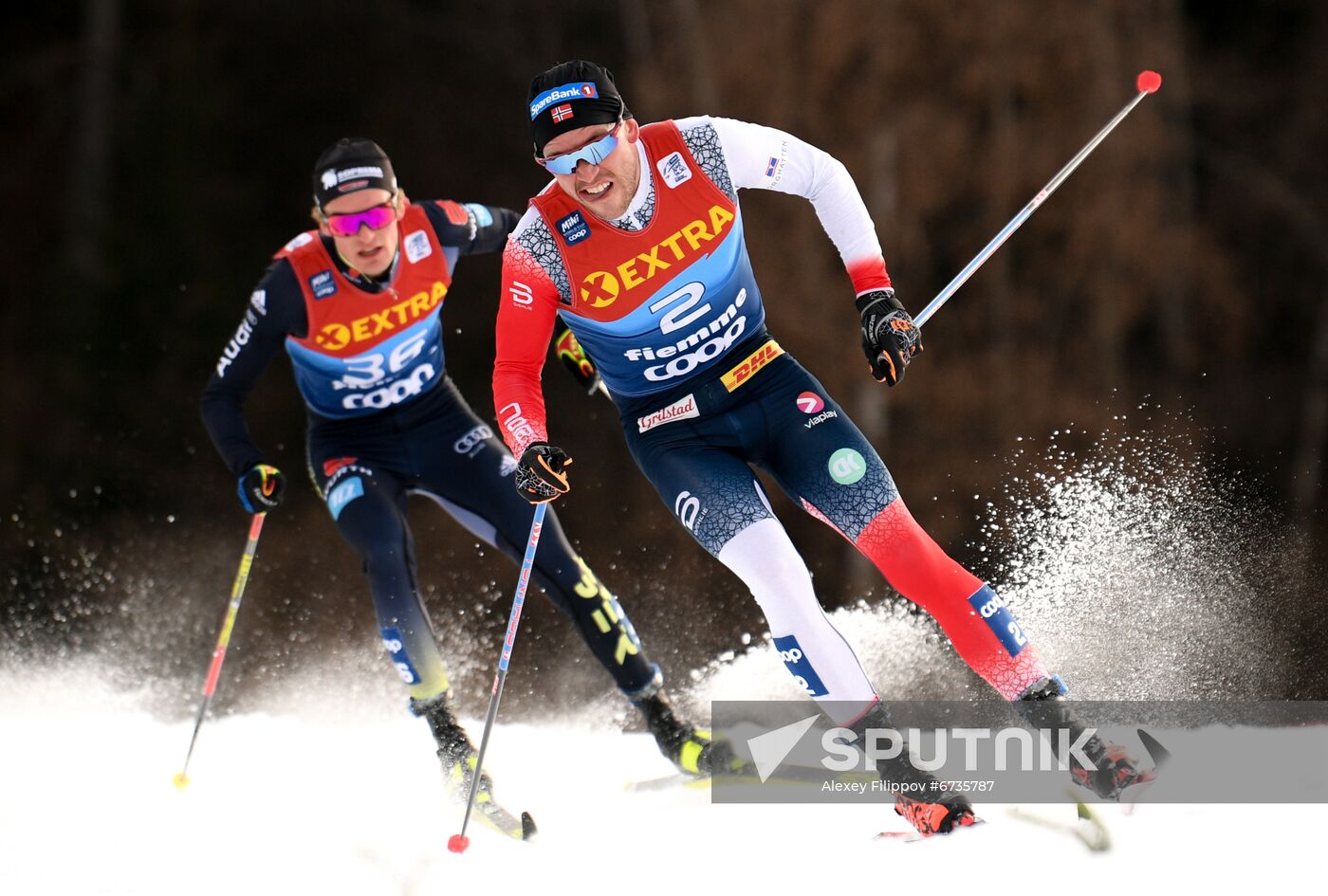 Italy Cross Country Skiing Tour de Ski Men