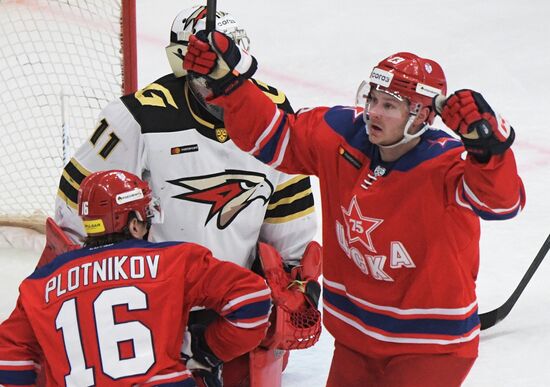 Russia Ice Hockey Kontinental League CSKA - Avangard