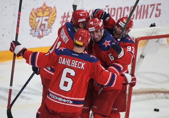 Russia Ice Hockey Kontinental League CSKA - Avangard