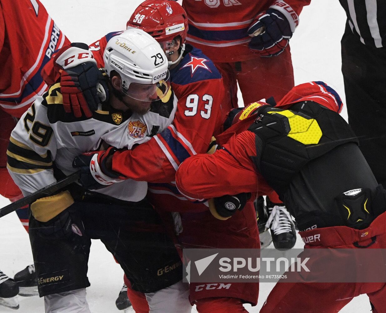 Russia Ice Hockey Kontinental League CSKA - Avangard