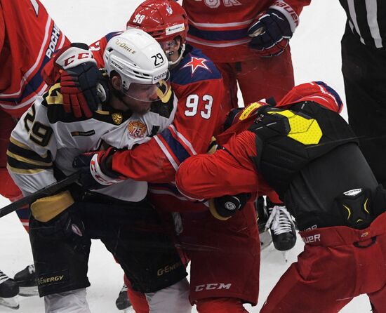 Russia Ice Hockey Kontinental League CSKA - Avangard