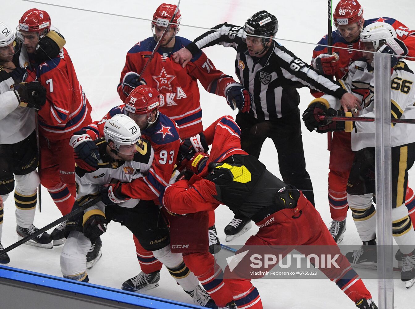 Russia Ice Hockey Kontinental League CSKA - Avangard