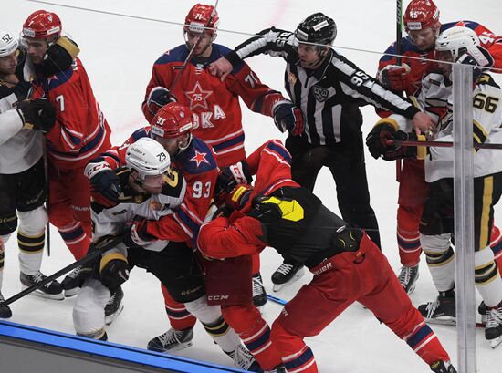 Russia Ice Hockey Kontinental League CSKA - Avangard