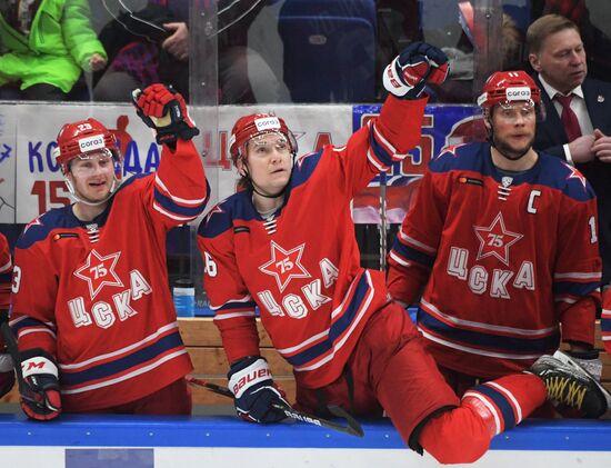 Russia Ice Hockey Kontinental League CSKA - Avangard