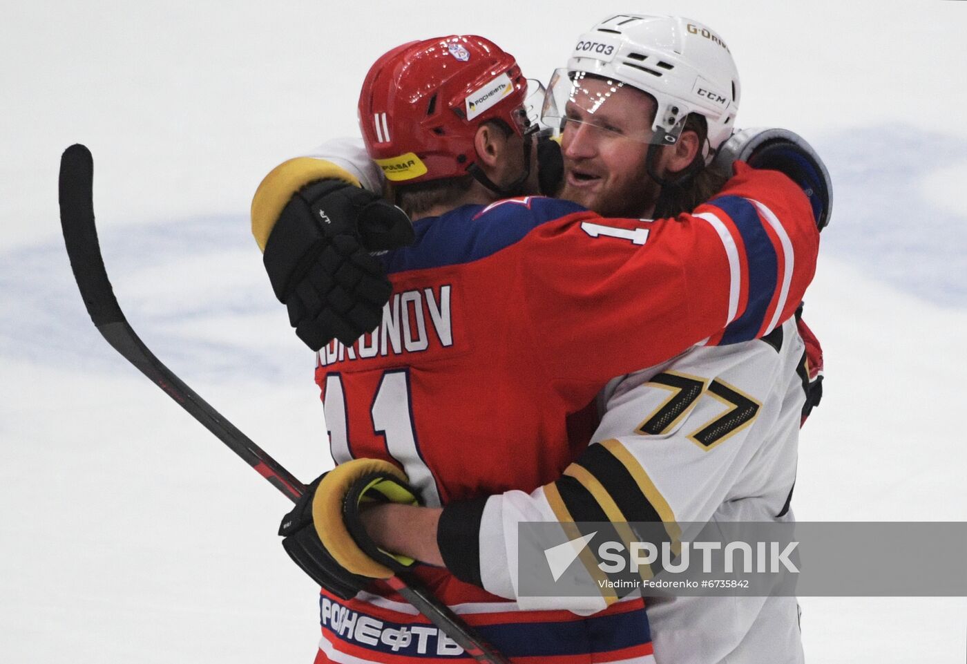 Russia Ice Hockey Kontinental League CSKA - Avangard