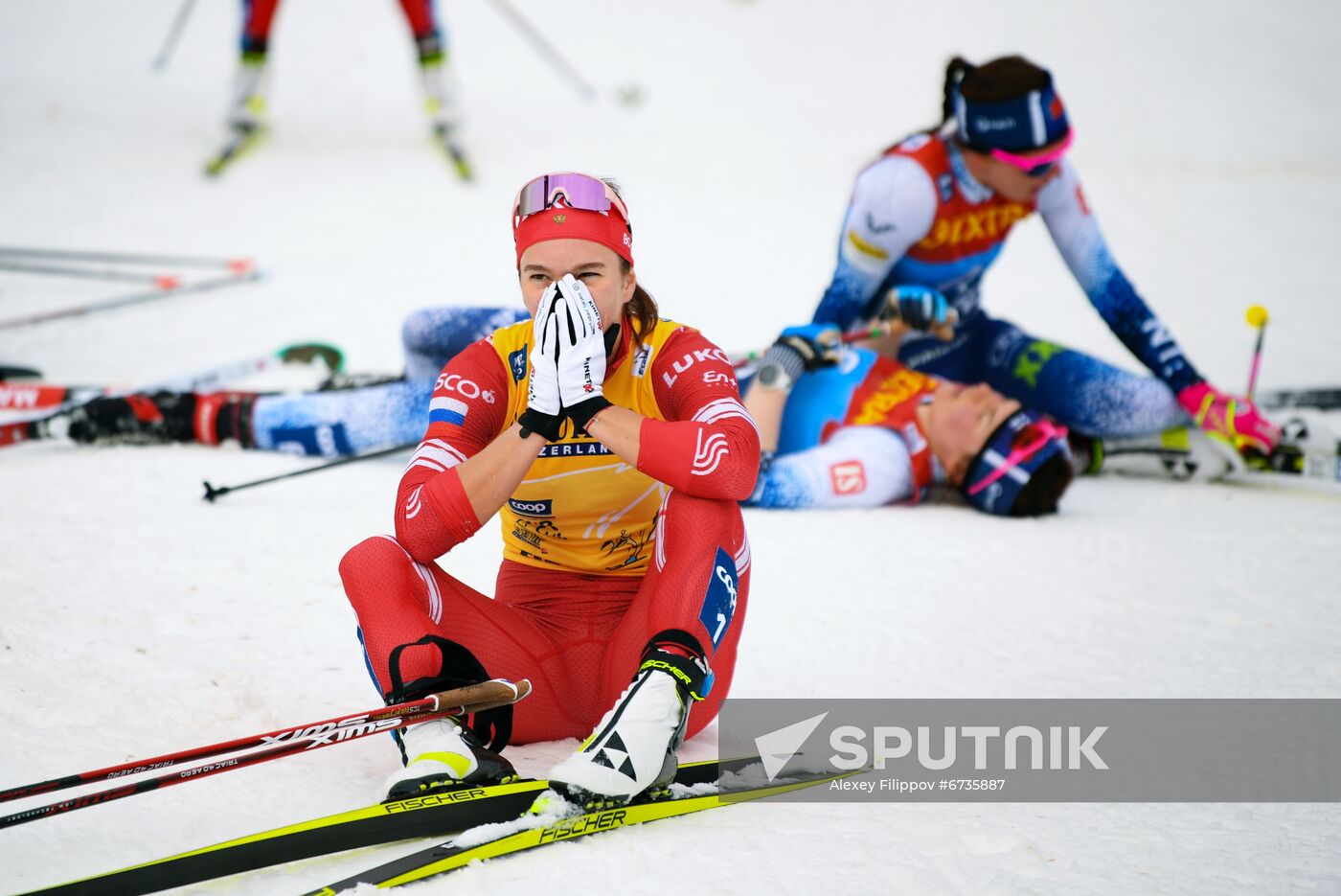 Italy Cross Country Skiing Tour de Ski Women