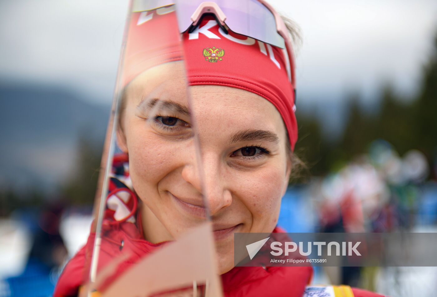 Italy Cross Country Skiing Tour de Ski Award Ceremony