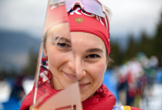 Italy Cross Country Skiing Tour de Ski Award Ceremony
