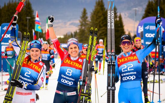 Italy Cross Country Skiing Tour de Ski Women