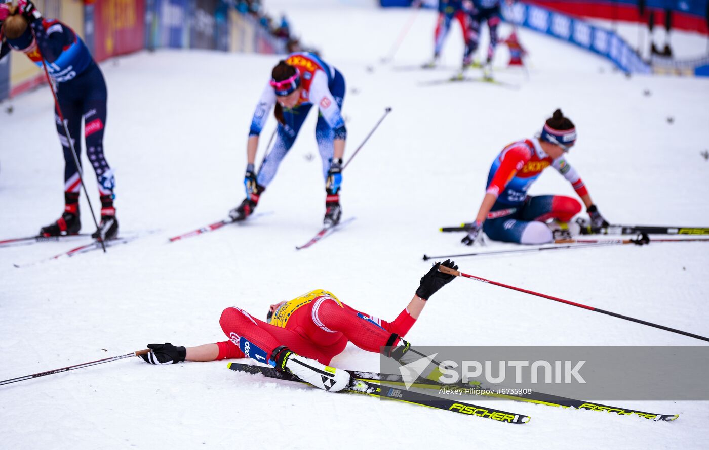Italy Cross Country Skiing Tour de Ski Women