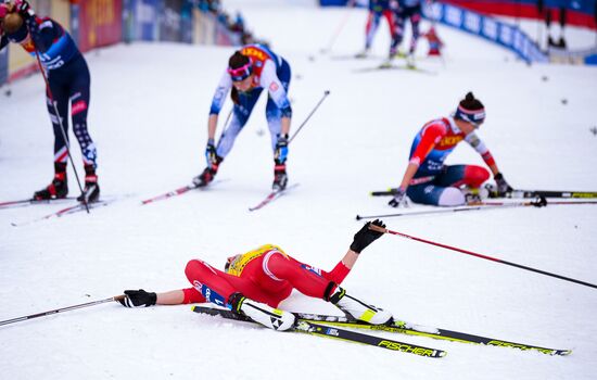 Italy Cross Country Skiing Tour de Ski Women