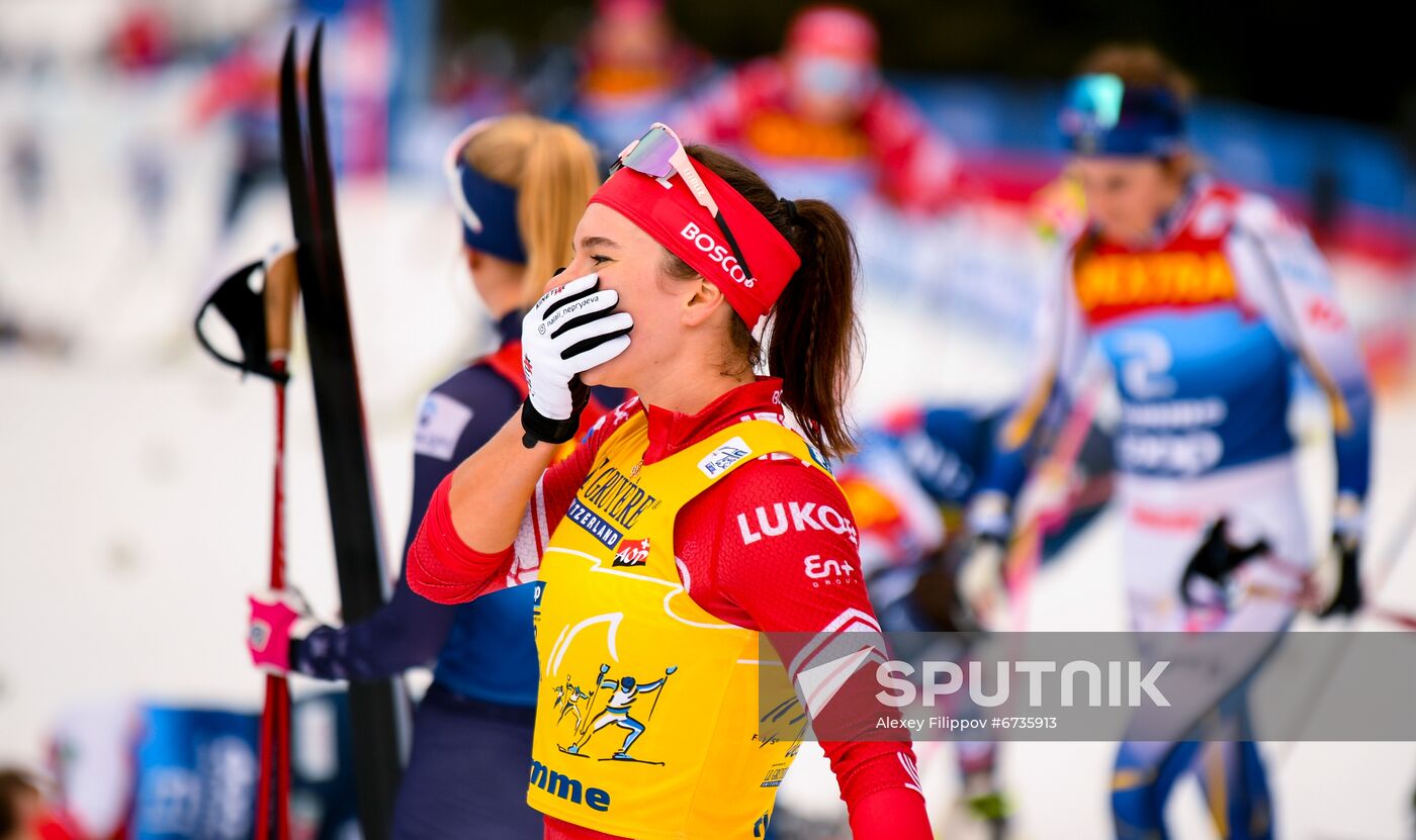 Italy Cross Country Skiing Tour de Ski Women