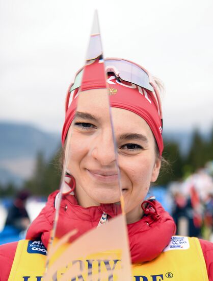 Italy Cross Country Skiing Tour de Ski Award Ceremony