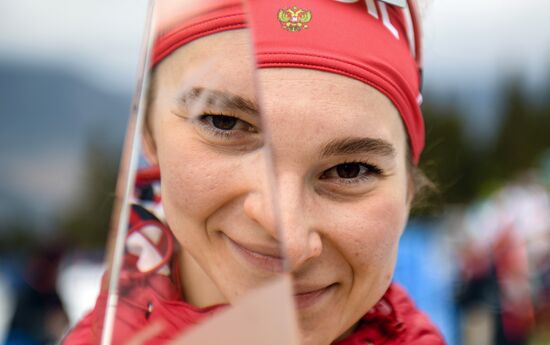 Italy Cross Country Skiing Tour de Ski Award Ceremony