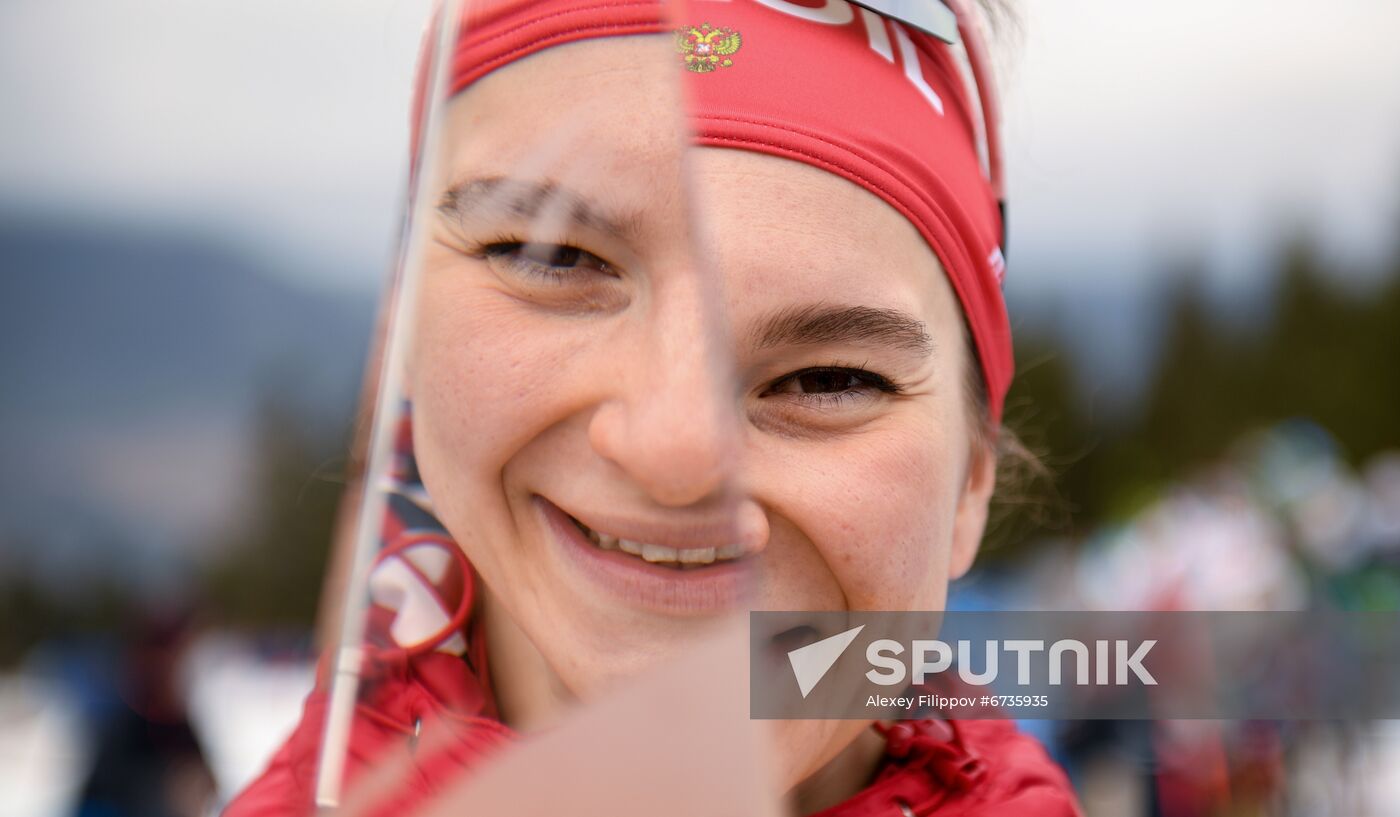 Italy Cross Country Skiing Tour de Ski Award Ceremony