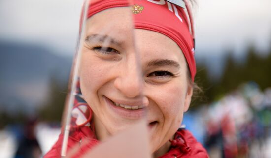 Italy Cross Country Skiing Tour de Ski Award Ceremony