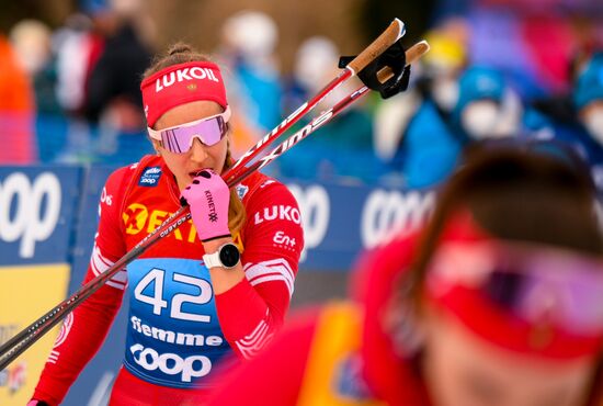 Italy Cross Country Skiing Tour de Ski Women