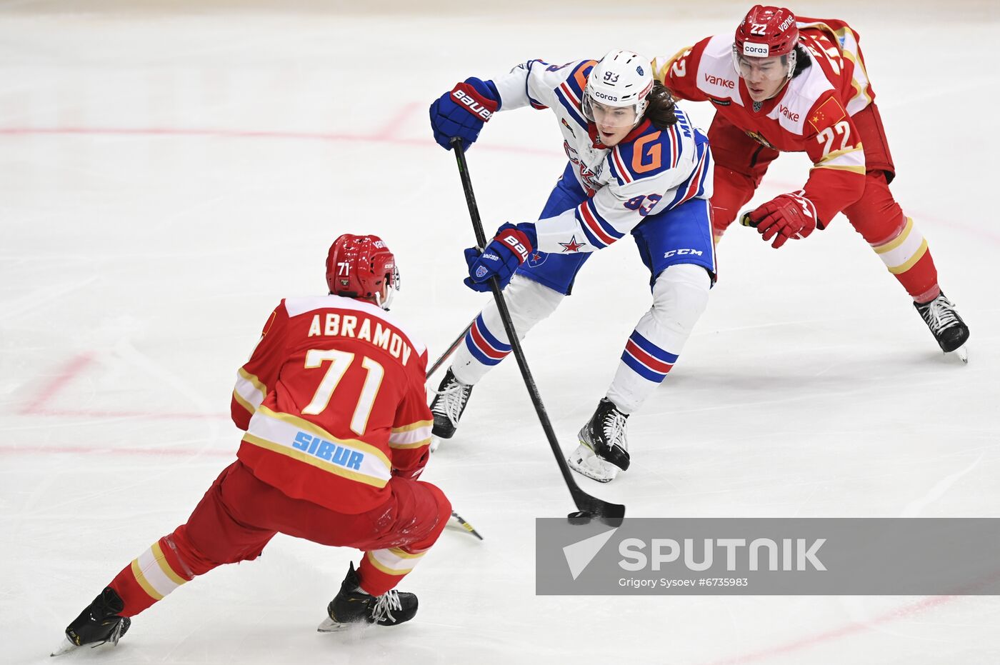 Russia Ice Hockey Kontinental League Kunlun RS - SKA