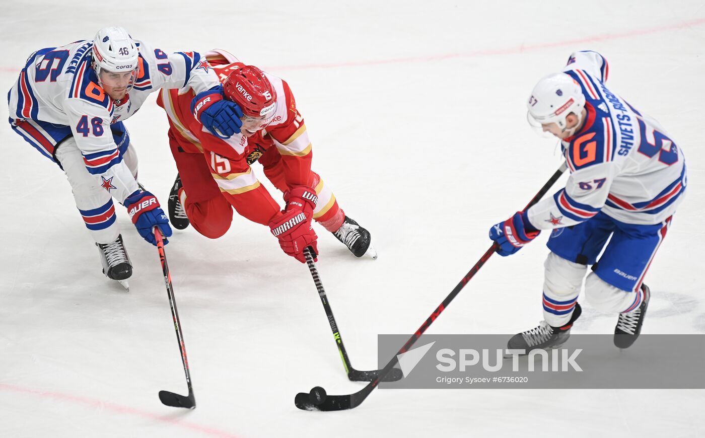 Russia Ice Hockey Kontinental League Kunlun RS - SKA