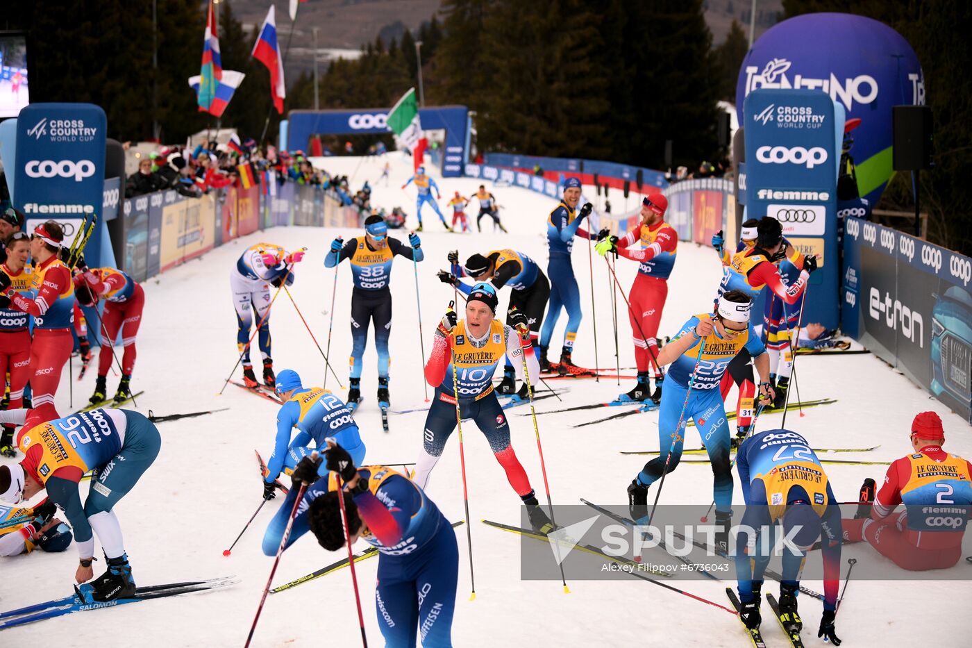 Italy Cross Country Skiing Tour de Ski Men