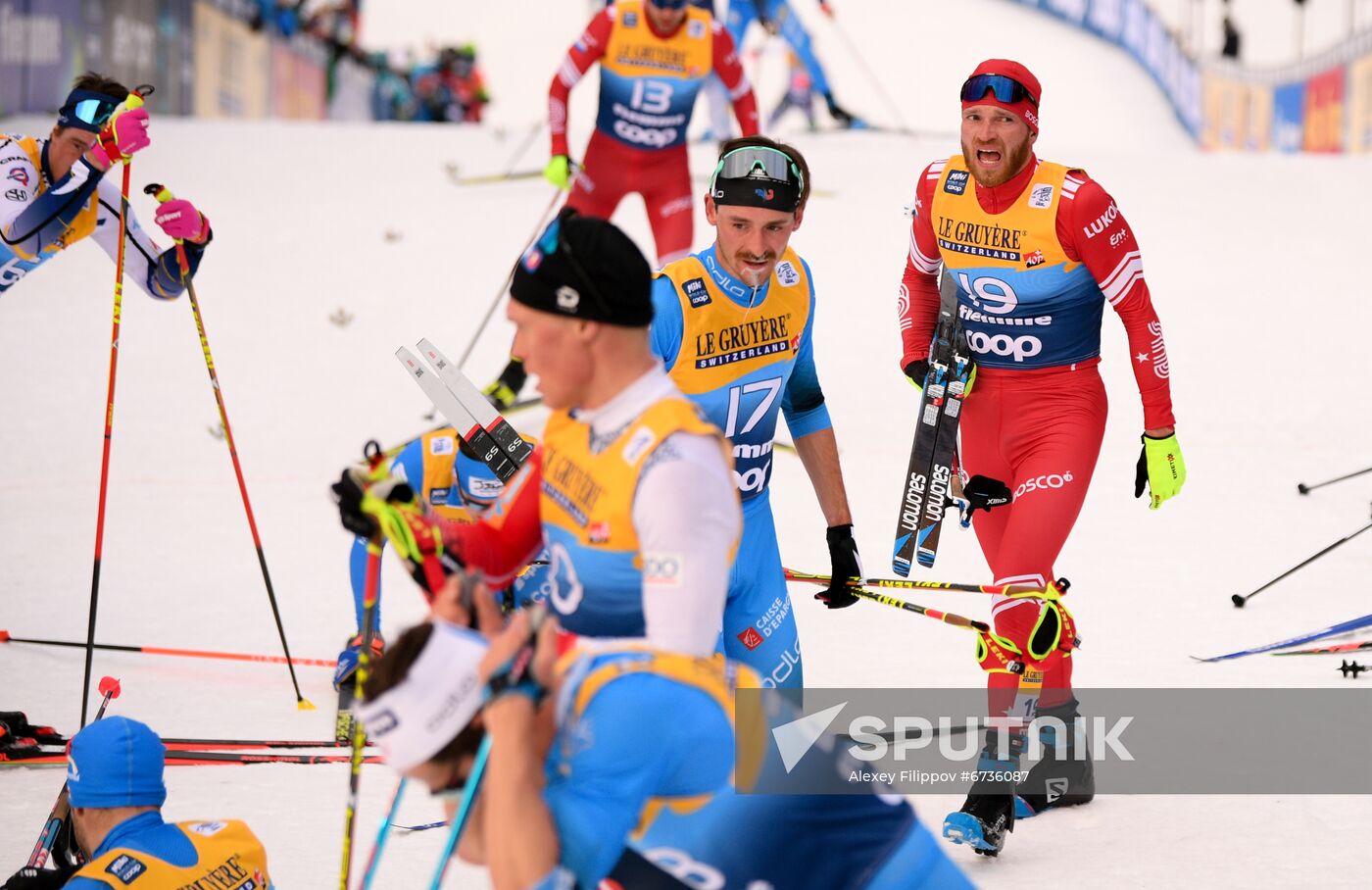 Italy Cross Country Skiing Tour de Ski Men