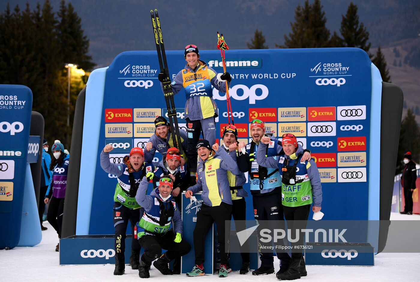 Italy Cross Country Skiing Tour de Ski Men