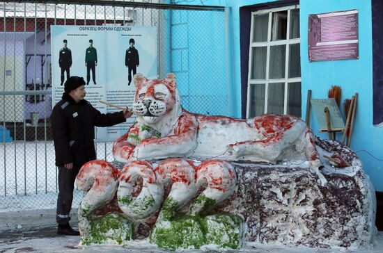 Russia Ice Sculptures Festival