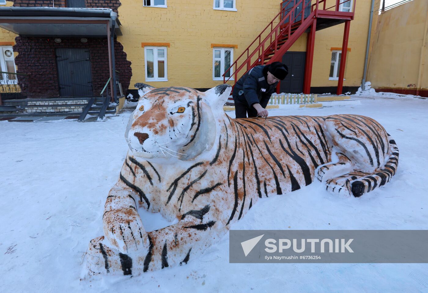 Russia Ice Sculptures Festival