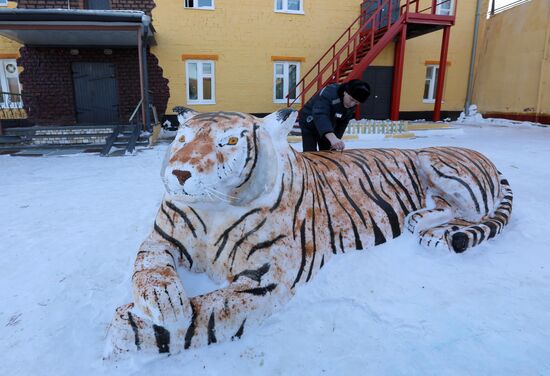 Russia Ice Sculptures Festival