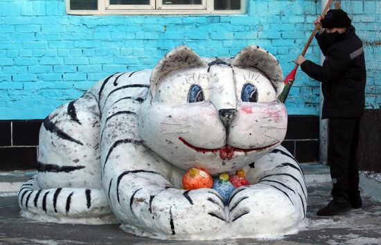 Russia Ice Sculptures Festival