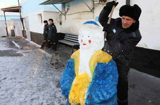 Russia Ice Sculptures Festival