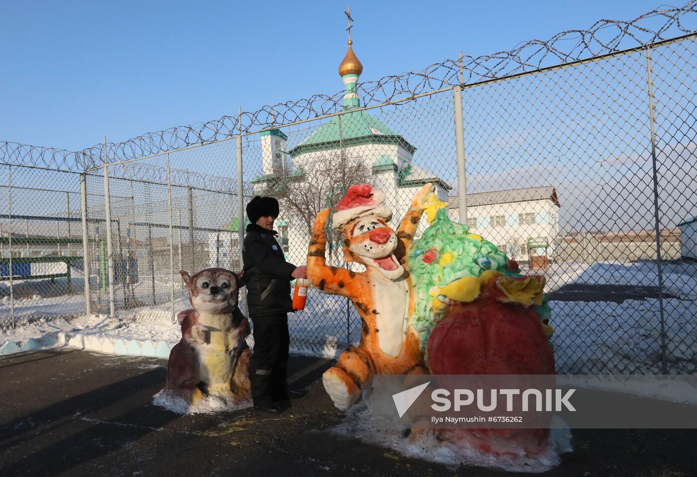Russia Ice Sculptures Festival
