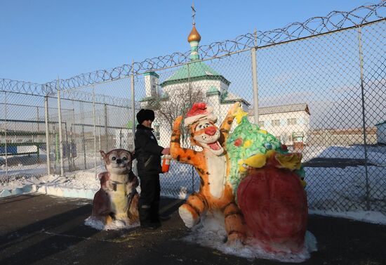 Russia Ice Sculptures Festival