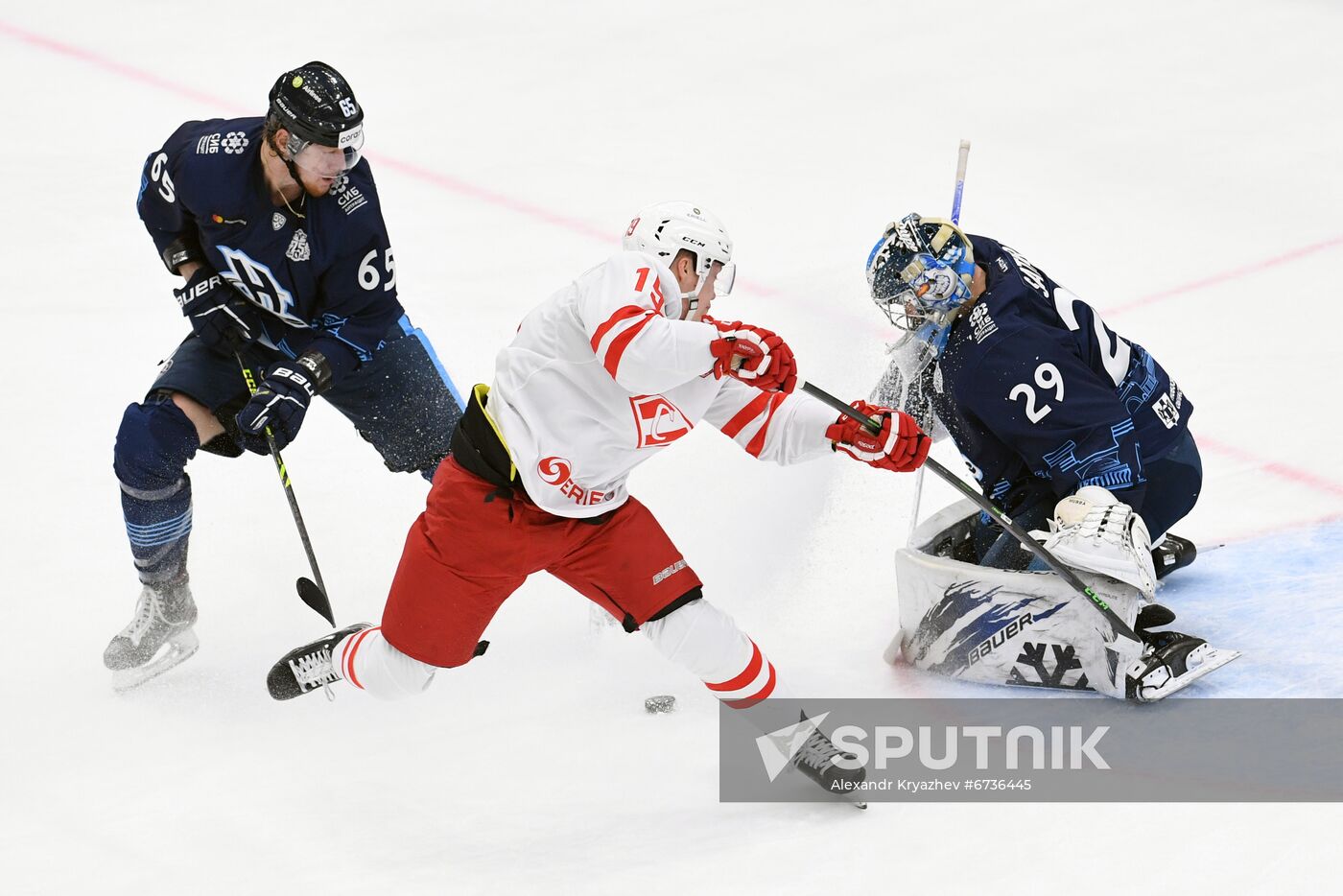 Russia Ice Hockey Kontinental League Sibir - Spartak