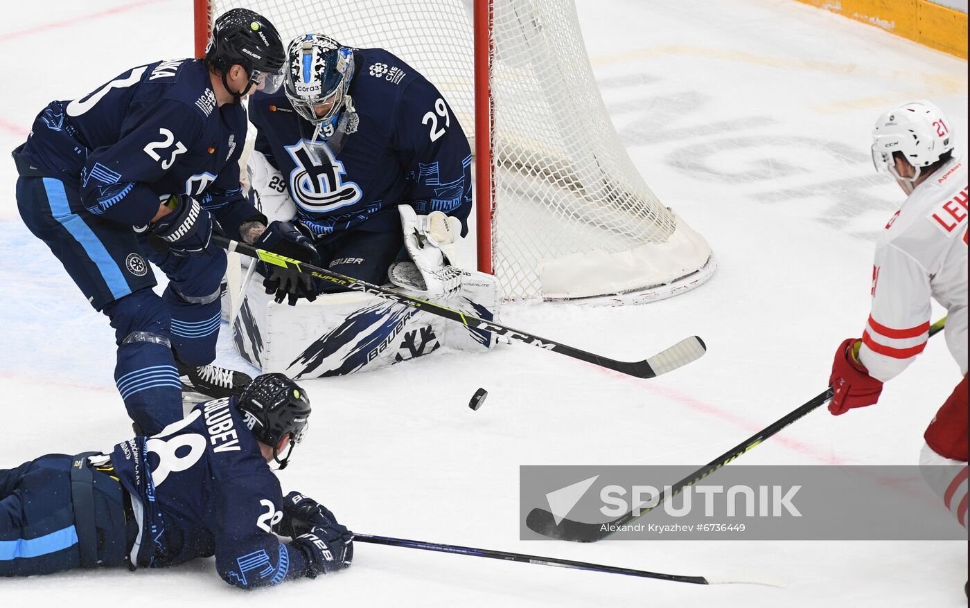 Russia Ice Hockey Kontinental League Sibir - Spartak