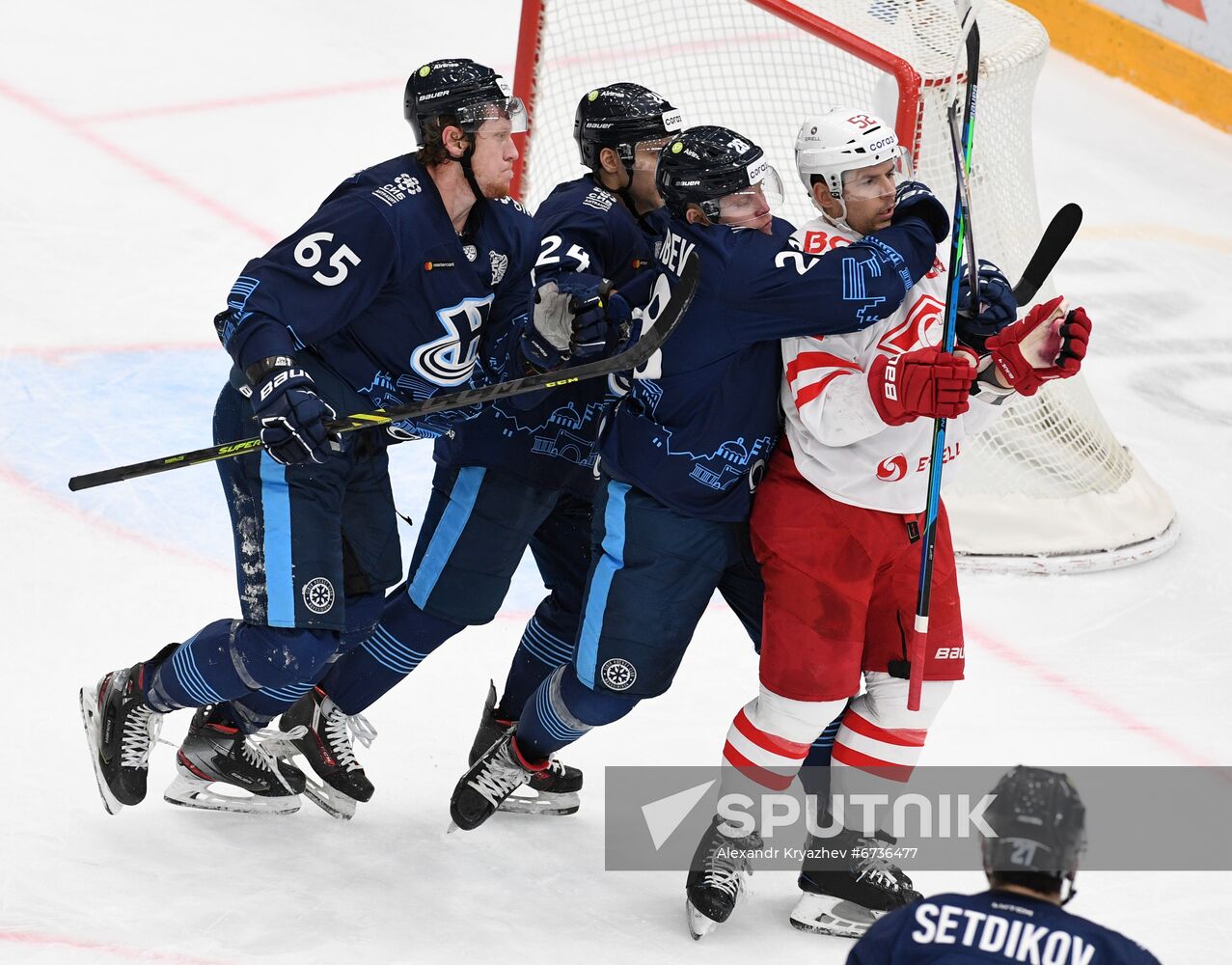 Russia Ice Hockey Kontinental League Sibir - Spartak