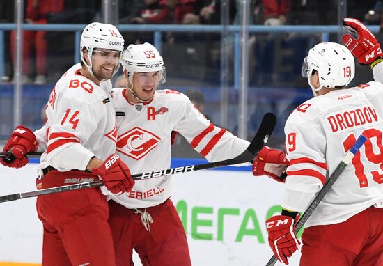 Russia Ice Hockey Kontinental League Sibir - Spartak