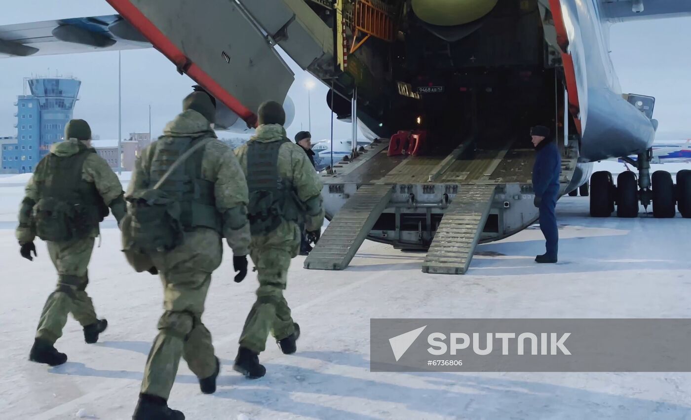 Russia Kazakhstan CSTO Peacekeeping Forces