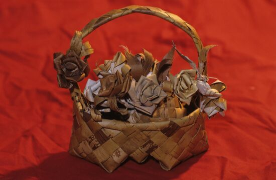 Birch bark items