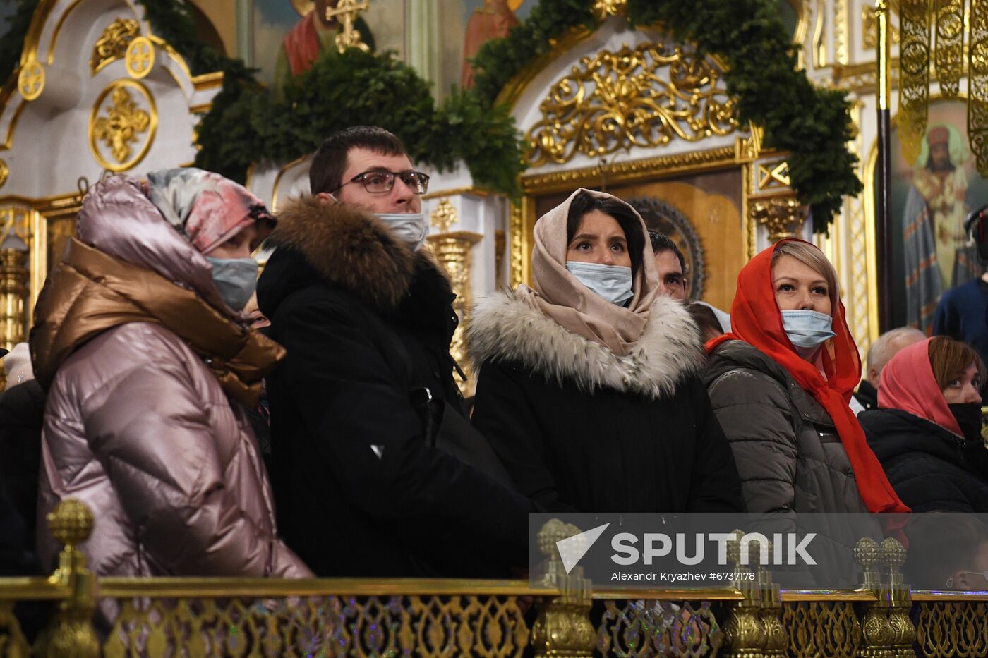 Russia Regions Orthodox Christmas