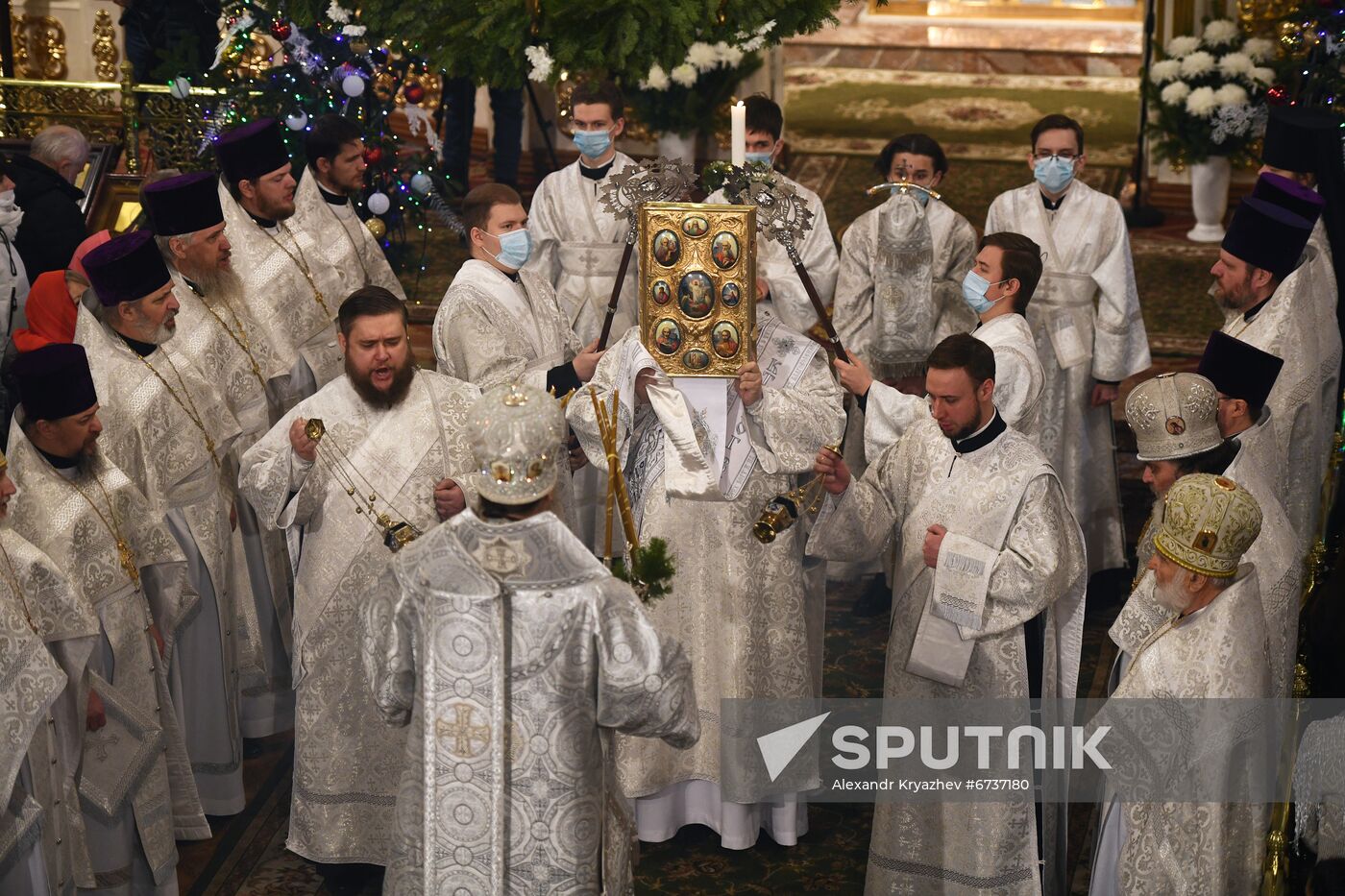 Russia Regions Orthodox Christmas
