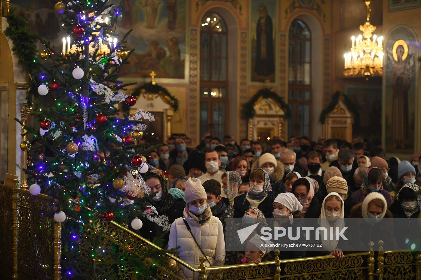 Russia Regions Orthodox Christmas