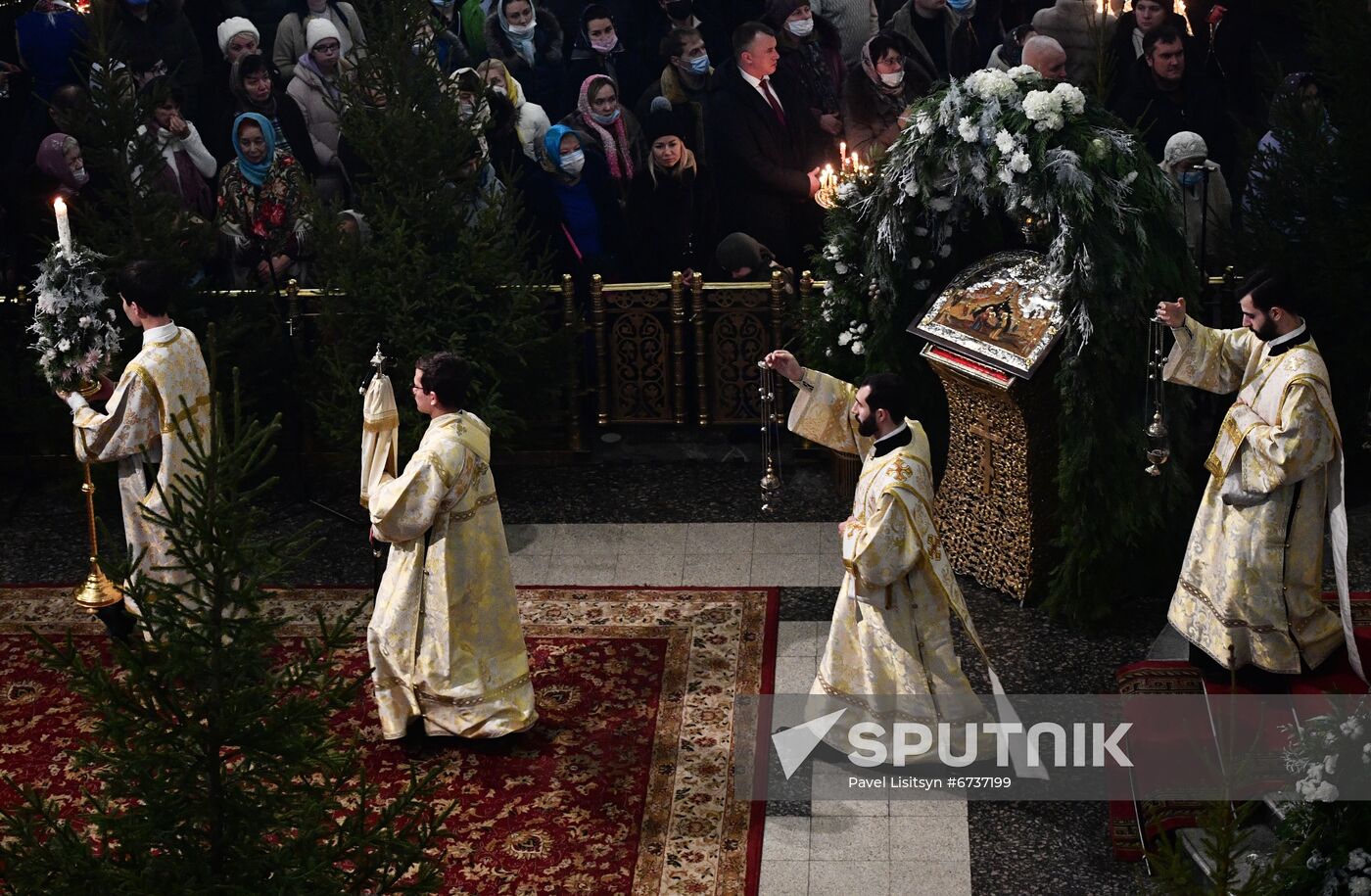 Russia Regions Orthodox Christmas