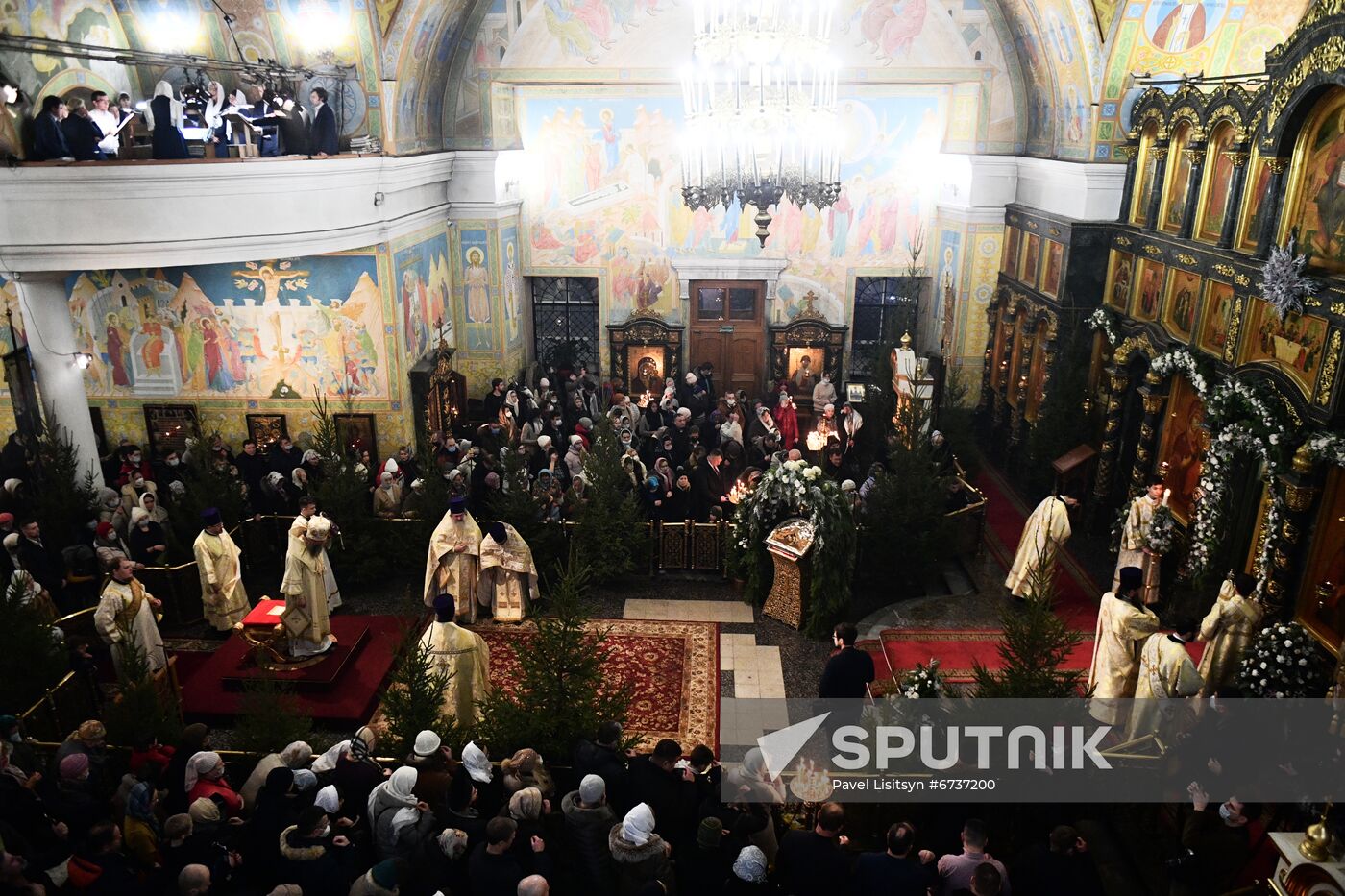 Russia Regions Orthodox Christmas