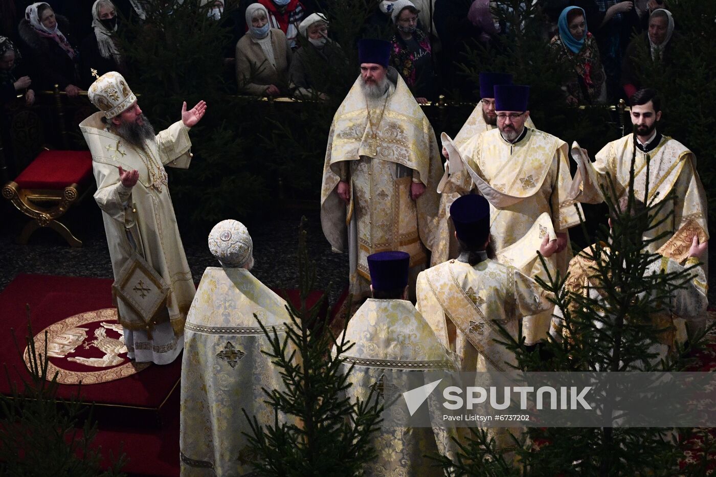 Russia Regions Orthodox Christmas